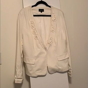 Cream blazer